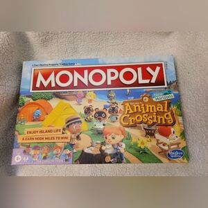 Monopoly Animal Crossing: New Horizons Edition Board Game Hasbro Gaming
